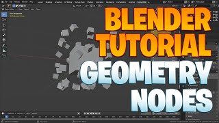 Blender tutorial - How to prevent mesh overlapping issue while using Geometry Nodes