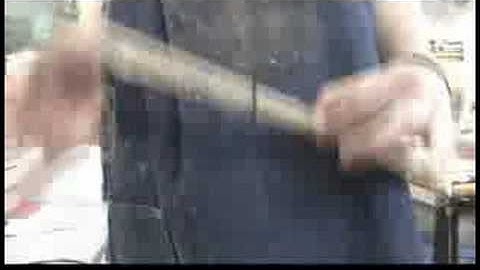 How to Make Bunraku Puppet Controller : Securing Tubes on Bunraku Puppet Wrist Control