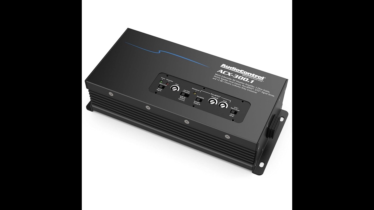 AudioControl ACX-300.1 All-Weather Waterproof Monoblock Audio