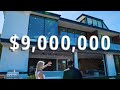 $9 MILLION Modern Mansion Tour in Bel Air with INSANE Views and a ROOFTOP DECK!