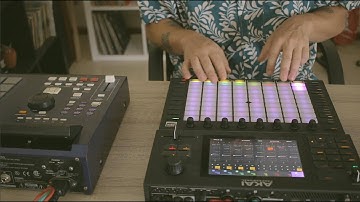 Boombap Beat on the Akai Force - sampled beat