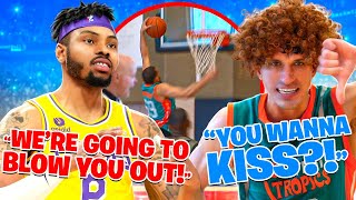 YouTubers TROLL NBA and D1 PLAYERS! ft. Kent Bazemore