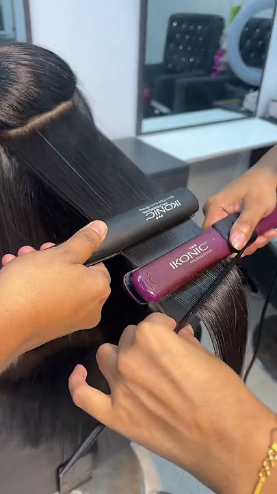 Apshora’s Canvo line permanent straightening treatment transformation time video