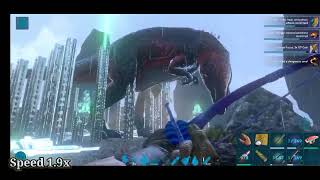 TAMING A GIGA USING QUETZAL KIBBLE AND SOOTHING BALM IN ARK MOBILE  #arksurvivalevolved