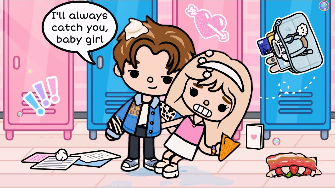 I'm The Unluckiest & Clumsiest Girl In School😵‍💫💥😬 | Toca story | Toca Boca | 