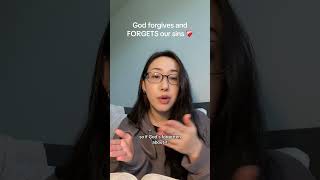 God Forgets Our Sins
