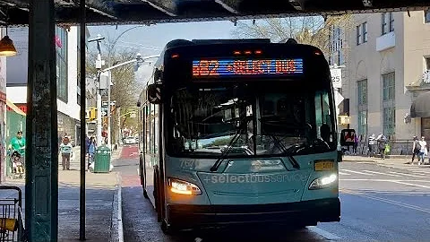 MTA New York City Bus: B7, B82, & B82-SBS bus action @ Kings Highway/East 16th Street