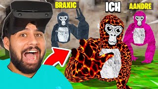 Wir sind GORILLAS in Gorilla Tag VR!