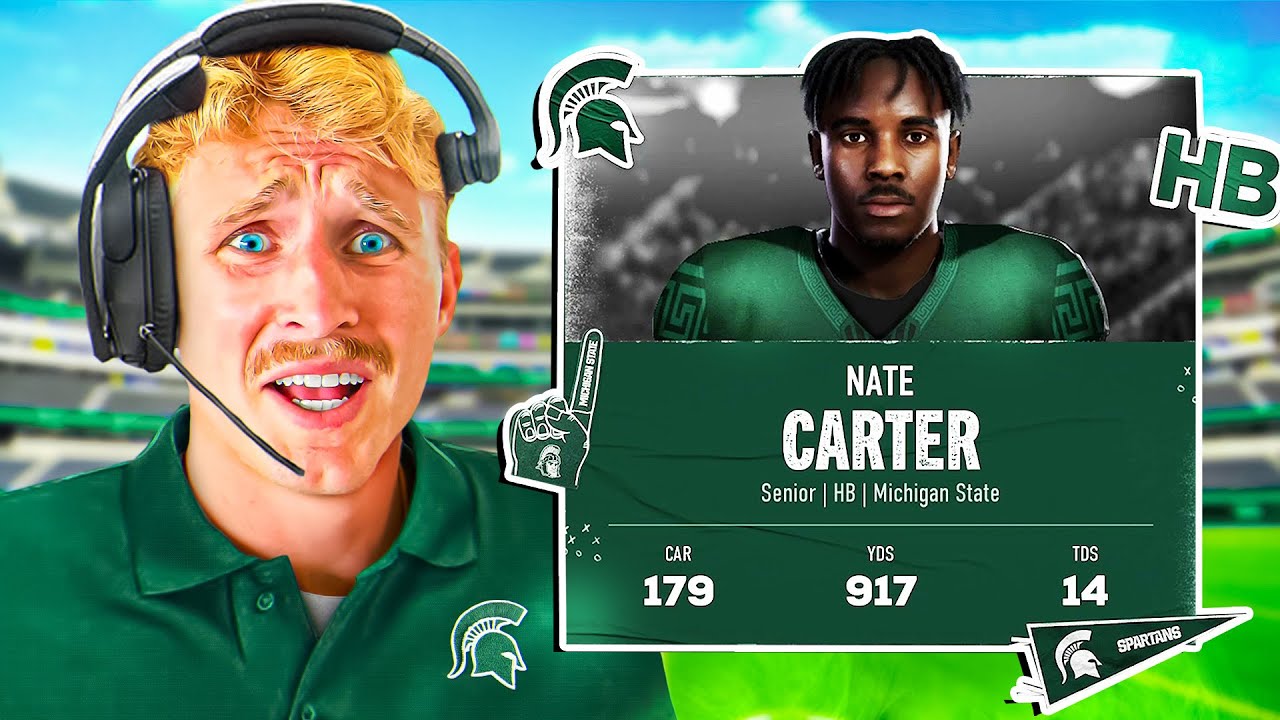 The BEST RB of the Year! Michigan State Ep. #4