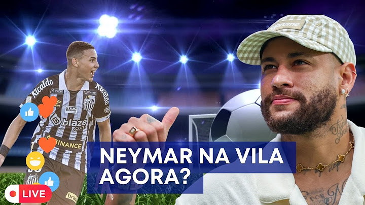 LIVE ESPECIAL | APRESENTAÇÃO NEYMAR React#futebol #santos #neymar