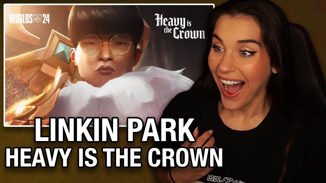 SO HYPE!! First Time Reaction to Linkin Park - "Heavy Is The Crown" | League of Legends Worlds 2024
