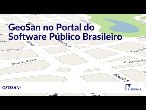 GeoSan no Portal do Software Público Brasileiro