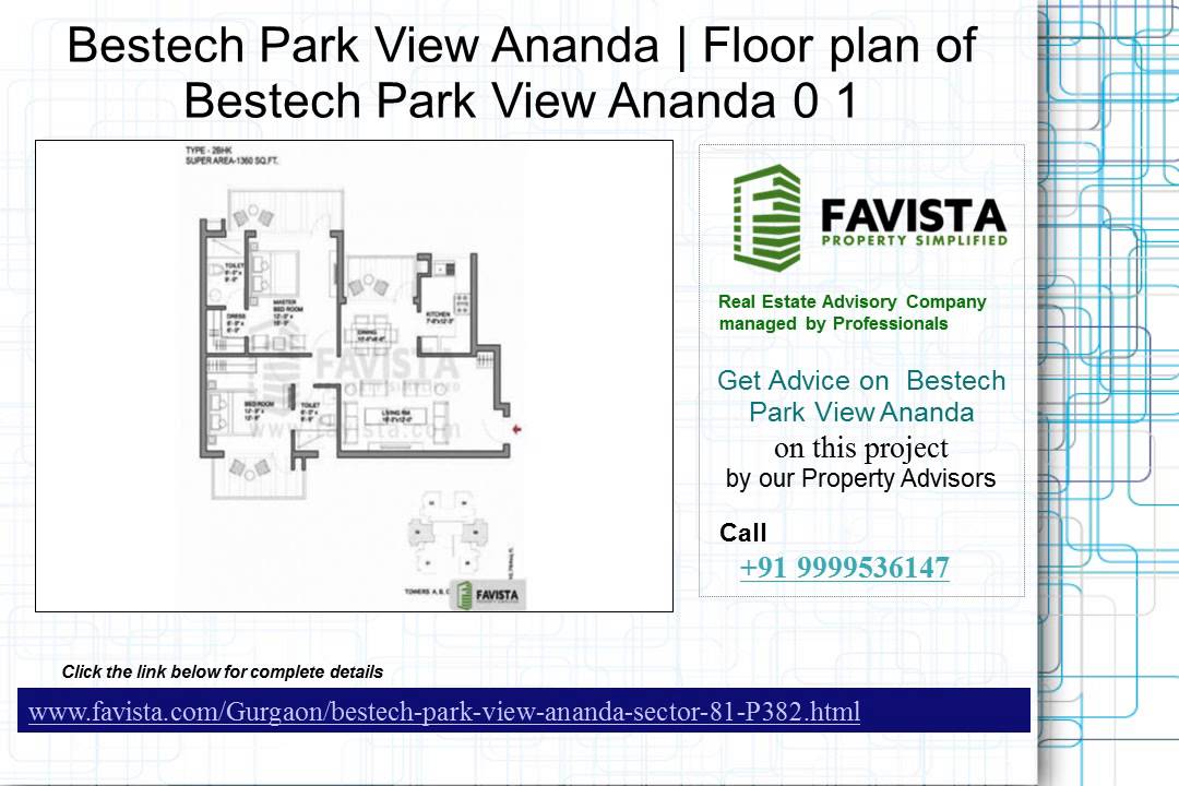 Bestech Park View Ananda New Project Gurgaon Floor Plans Call @ 09999536147