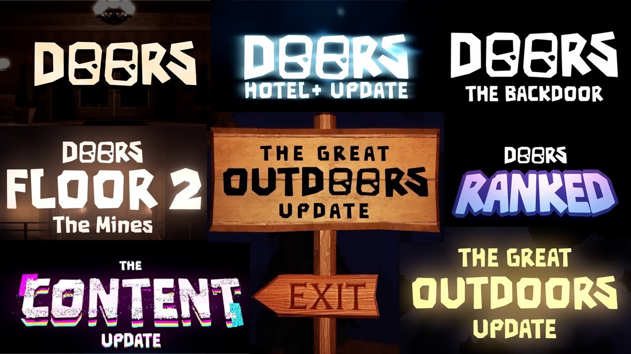 Doors Every Trailer until The Outdoors Update [ROBLOX]