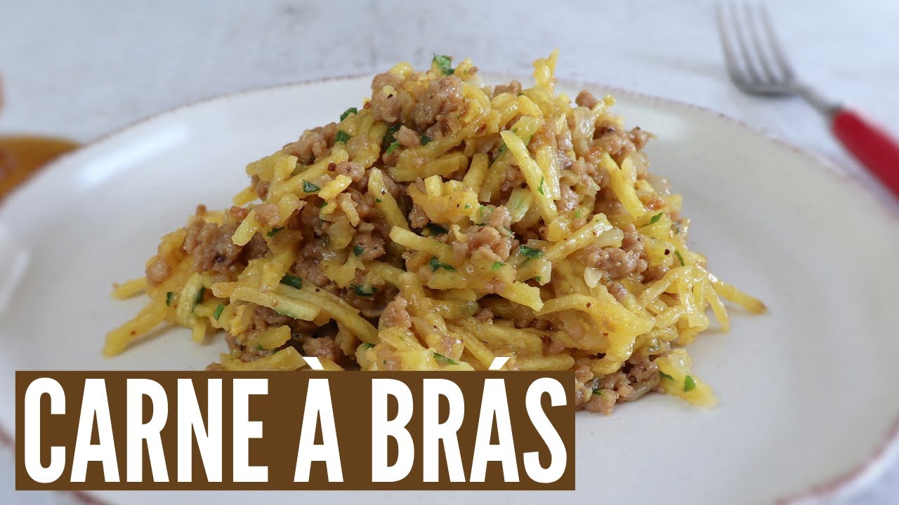 Como fazer Carne à Brás | Food From Portugal