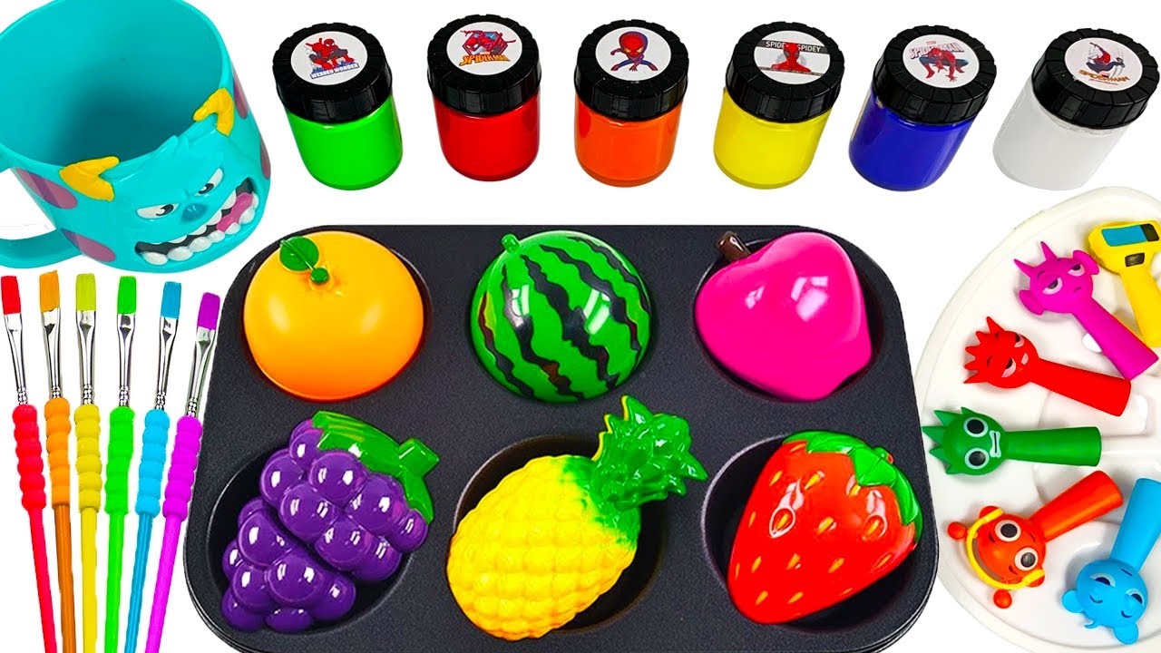 Satisfying Video l DIY How To Make Rainbow Monkey Lollipops Sprunki & Crazy Candy Slimes Crunch ASMR