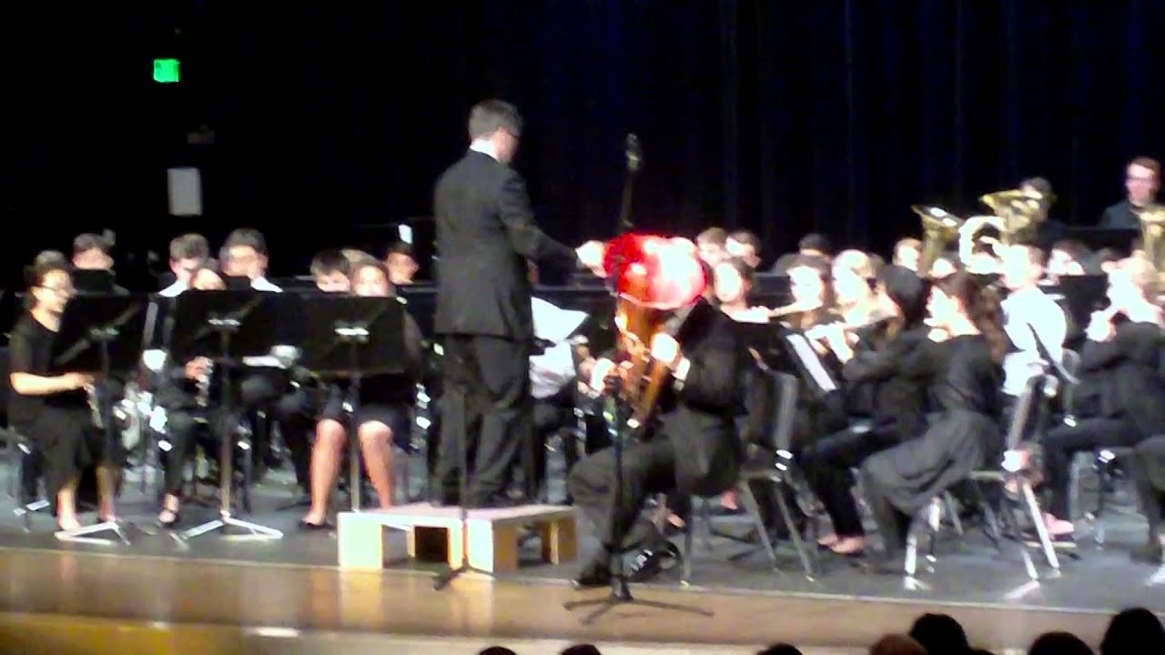 Bellevue High School Band Concert Patrick Sheridan Tuba Soloist YouTube
