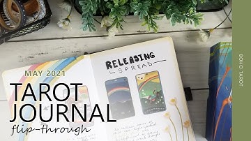 My Tarot Journal: May 2021 Pages