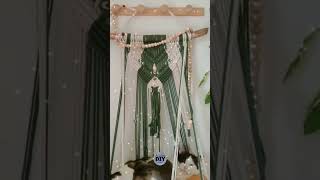 Diy Macrame Hanging Bed for Cats & Pets