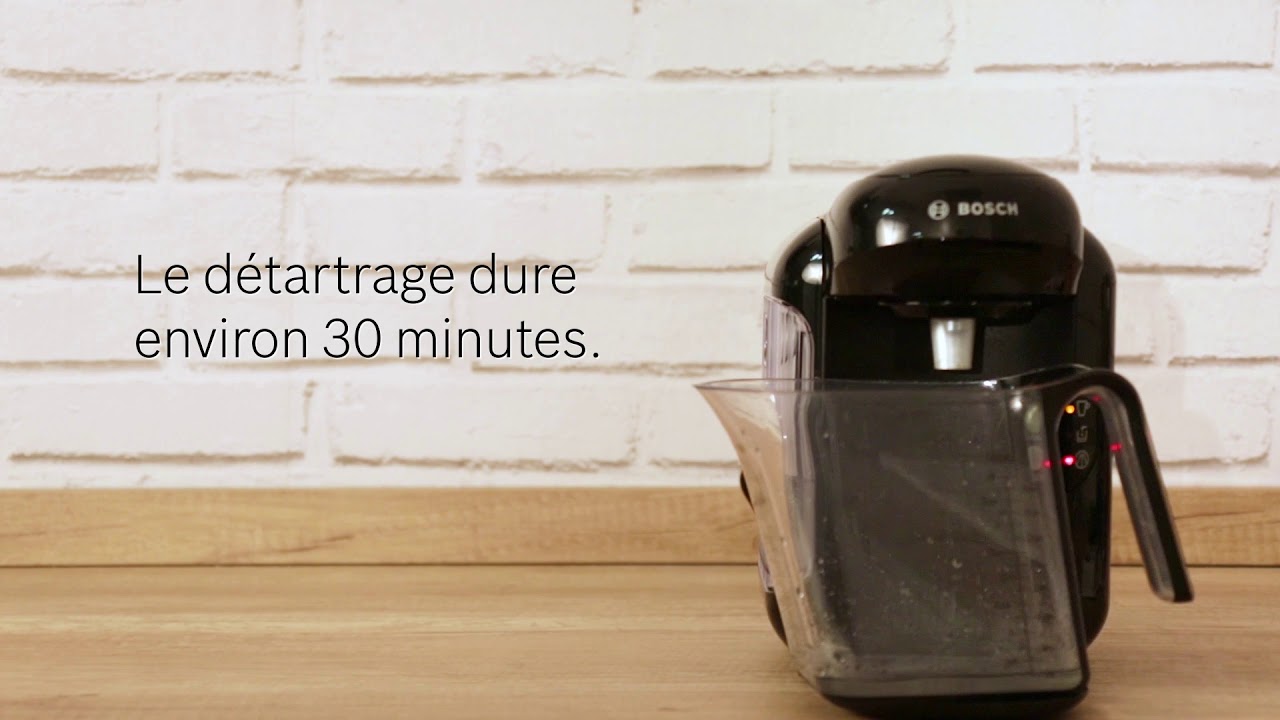 Comment détartrer votre machine à café TASSIMO 