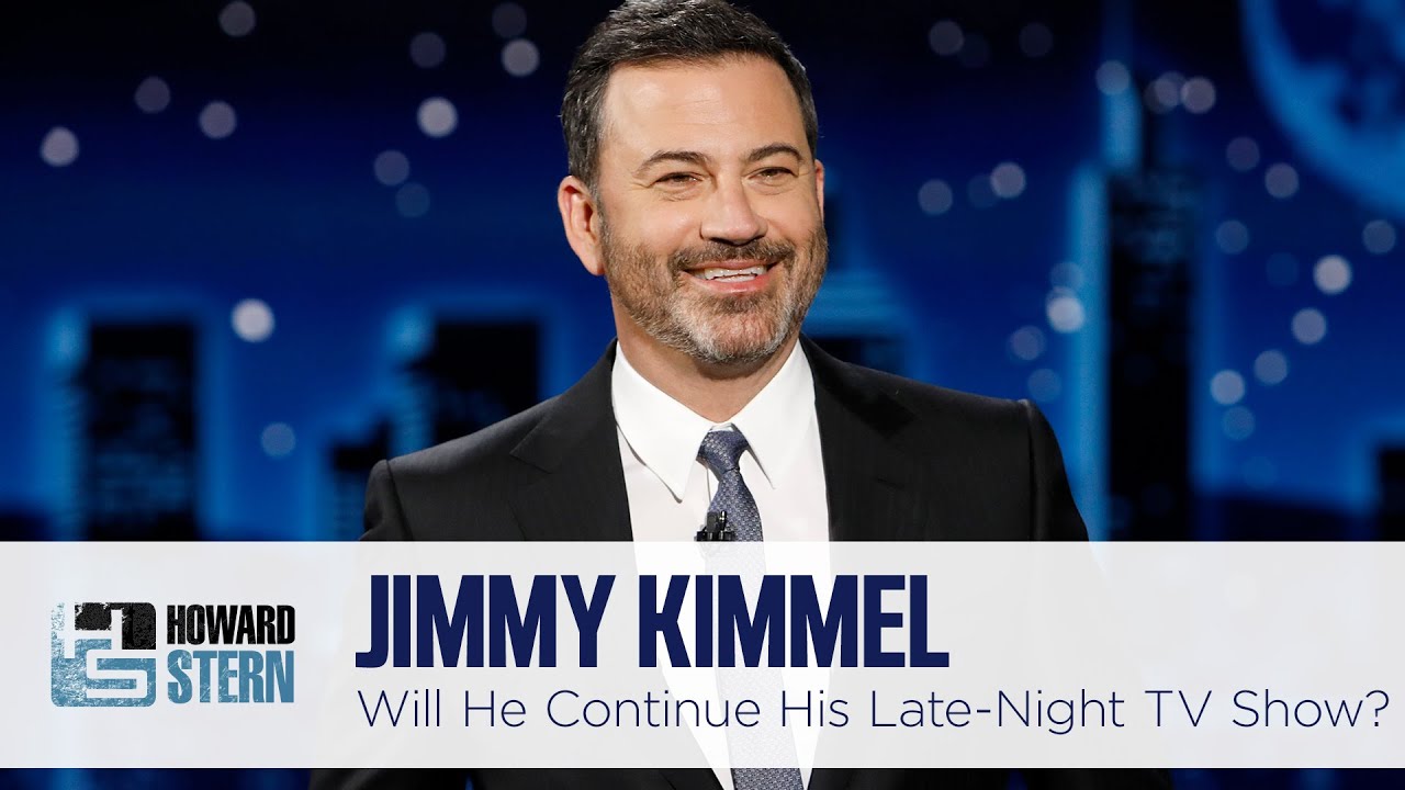 Does Jimmy Kimmel Want to Continue His Late-Night TV Show?