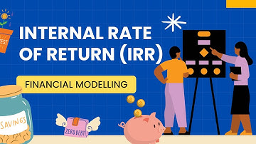 Step-by-step IRR calculation in Excel- Financial Modelling