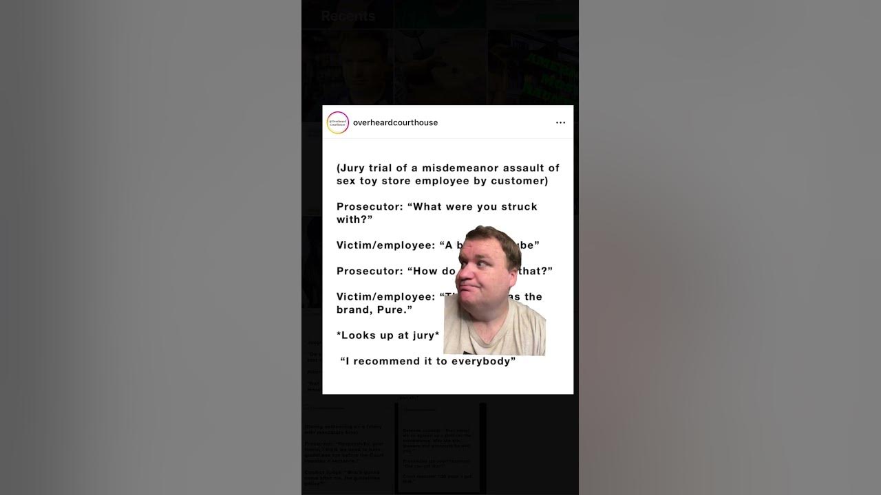 Funny courtroom transcripts 12 youtube