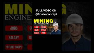 Most UNDERRATED Branch Of Engineering | MINING ENGG. |