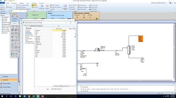 HYSYS   Estimation of Fan Duty and Construction of Recycle Loop