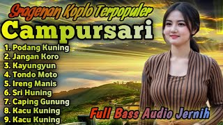 SRAGENAN CAMPURSARI KOPLO TERPOPULER TERBARU FULL ALBUM BASS GLERR 