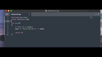 My First C++ Tutorial Hello World