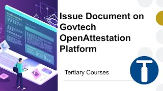 Issue Document on Govtech OpenAttestation Platform