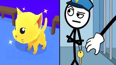 THIEF PUZZLE vs CAT ESCAPE - New Levels Mega UPDATE Satisfying Double Gameplay Android APK