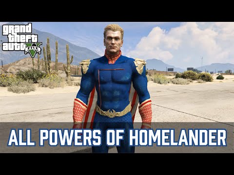 GTA 5 - All Homelander powers GTA 5 - All Homelander powers