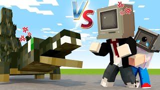 Monster School: TVman And Camera Girl Rescue The Family - Sad Story - Minecraft Animation