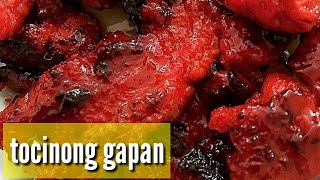 how to make tocino Productong nueva ecija |Sweet and Yummy|chefjoey recipe| tocinong #gapan