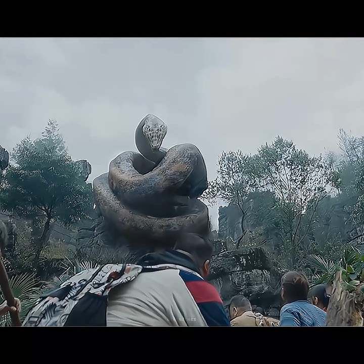 Snake 4 the lost world movie | prehistoric beasts attacked | horror #shorts #horror #snake #monster