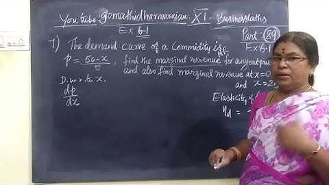 11th B-Maths [Part-90] Ex 6.1-7 Applications of differentiation Gomathi dharmarajan