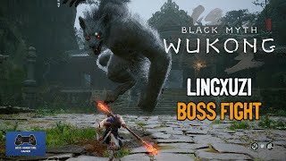 Black Myth Wukong - Lingxuzi Boss Fight - PS5 Performance Mode