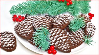 Biscuits "Cones". Citrus-flavored chocolate chip cookies