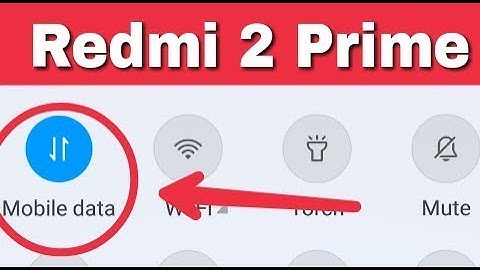 Redmi 2 Prime || How To Change Data Connection || Sim Card internet Change