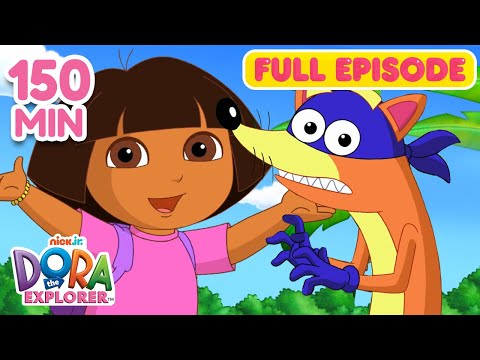 Dora FULL EPISODES Marathon! ➡️ | 6 Full Episodes - 150 Minutes | Dora the Explorer