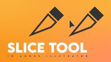 How to use slice tool in Adobe illustrator | Illustrator class 21 in Urdu / Hindi