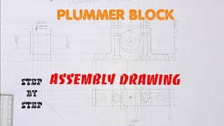 PLUMMER BLOCK ASSEMBLY DRAWING