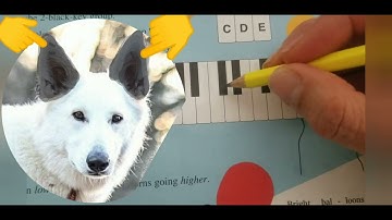 12. Ballons, Complete Piano Tutorial, Primer Level , Faber, Page 24, 25, Claudia Cossío