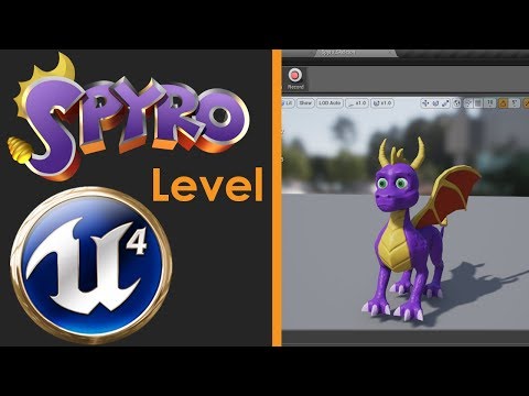 Spyro level in Unreal Engine 4