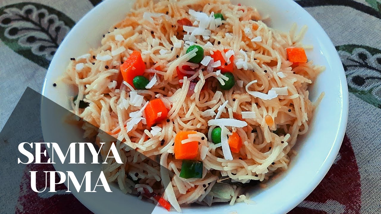 113. Yummy Vermicelli Upma | Semiya Upma |Vermicelli noodles | സേമിയ ഉപ്പുമാവ് എളുപ്പത്തിൽ ഉണ്ടാക്കൂ | Aswathi