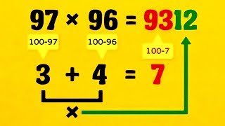 Semplici Trucchi di Matematica Che Non Ti Hanno Mai Insegnato a Scuola