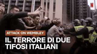 DUE TIFOSI ITALIANI vengono TERRORIZZATI durante la finale a WEMBLEY | Netflix Italia