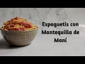 Cómo Hacer Espaguetis con Mantequilla de Maní
